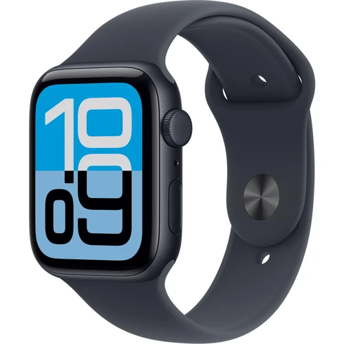 Apple Watch SE 3 GPS + Cellular 40mm Midnight Aluminium Case with Midnight Sport Band - M/L (MEPC4)