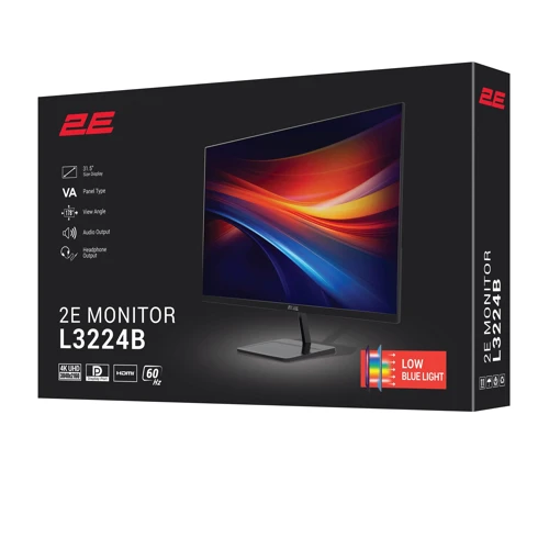 Монітор 2E L3224B (2E-L3224B-01.UA): Діагональ 31.5"