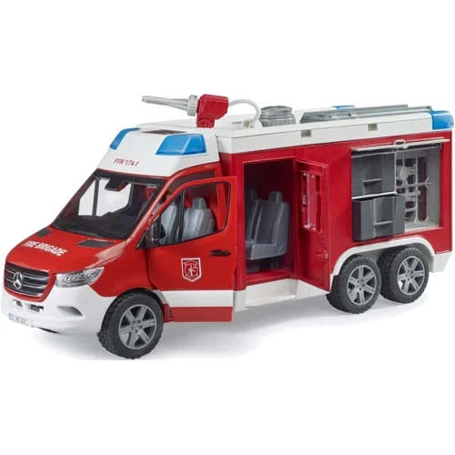 Пожежна іграшкова машина Bruder MB Sprinter (02680): Комплектація одна модель