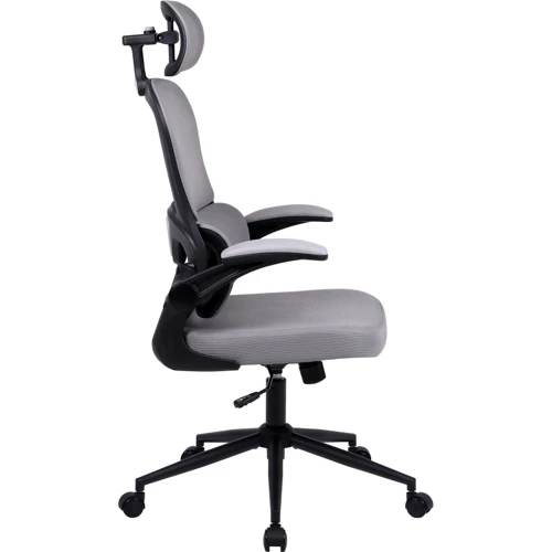 Кресло GT Racer B-5880 Black/Gray: Материал обивки С сеткой