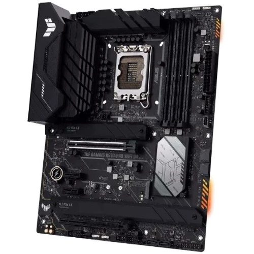 ASUS TUF GAMING H670-PRO WIFI D4: Роз'єми на платі SATA 3.0, M.2