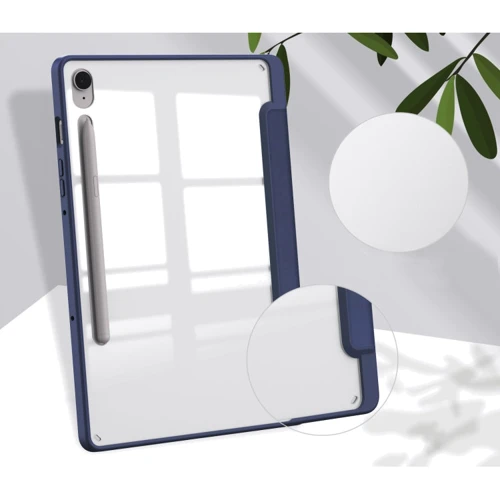 Аксесуар для планшетних ПК BeCover Case Book Soft Edge з Pencil Mount Deep Blue Samsung X710 Galaxy Tab S9 / X510/X516B Galaxy Tab S9 FE (710439): Матеріал Штучна шкіра + TPU