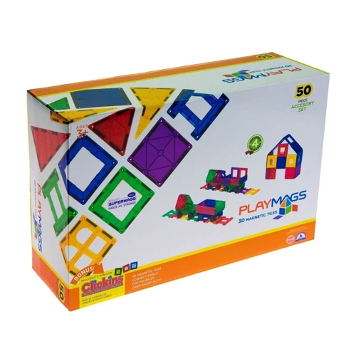 Конструктор Playmags магнитный набор 50 эл. (PM153)