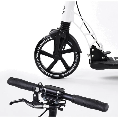 Самокат детский складной двухколесный с дисковым тормозом Best Scooter (56196): Тип колес литые
