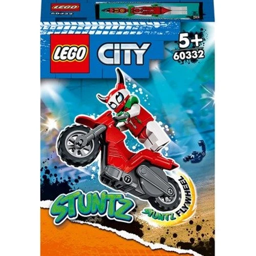 Конструктор LEGO City Stuntz Каскадерський мотоцикл Авантюрного скорпіона (60332)
