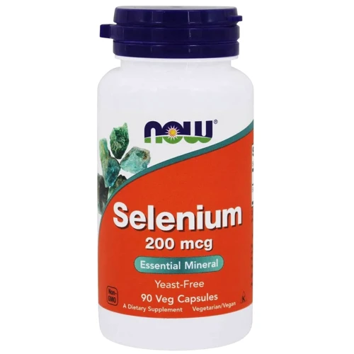 NOW Foods SELENIUM 200 mcg 90 VCAPS Селен: Тип Селен