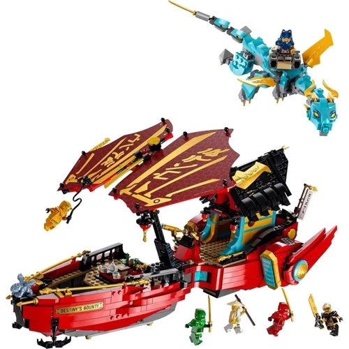 Конструктор LEGO Ninjago Подарок судьбы - гонки со временем 1739 деталей (71797): Количество деталей, шт. 1739