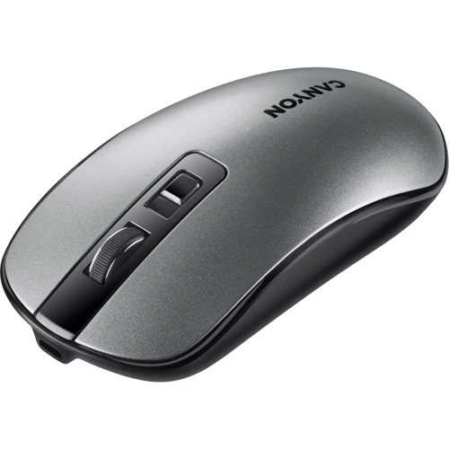 Мышь Canyon Wireless Dark Grey (CNS-CMSW18DG): Тип сенсора оптический