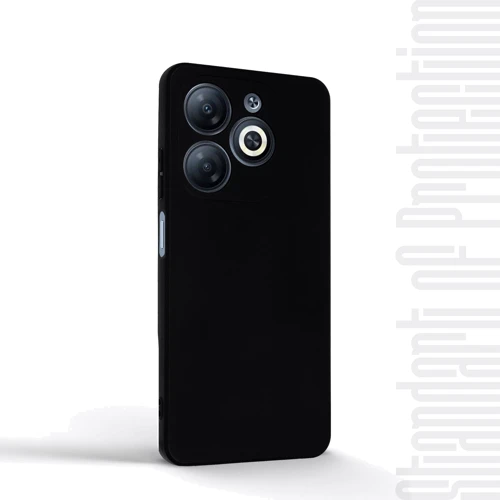 Чехол для телефонов ArmorStandart Matte Slim Fit Camera cover Black for Infinix Smart 8 (ARM73224): Тип накладка на заднюю часть