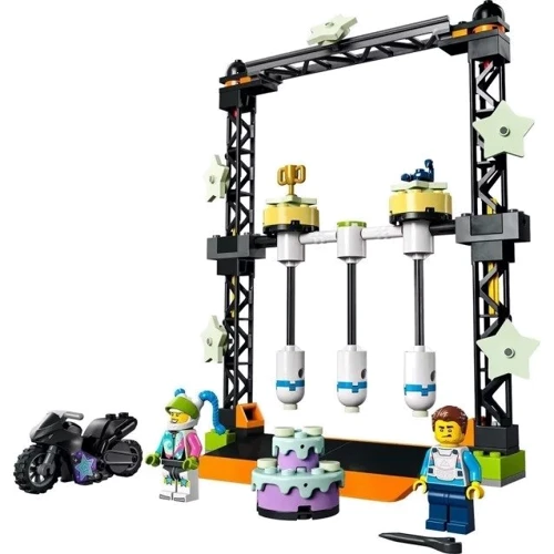 Конструктор LEGO City Stuntz Каскадерская задача «Нокдаун» (60341): Рекомендуемый возраст 5+