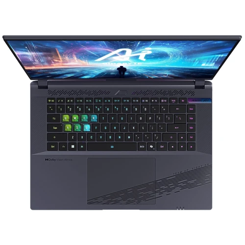 Ноутбук GIGABYTE AORUS 16X (ASG-63UAC64SH) UA: Видеоадаптер nvidia GeForce RTX 4070, 8 ГБ GDDR6