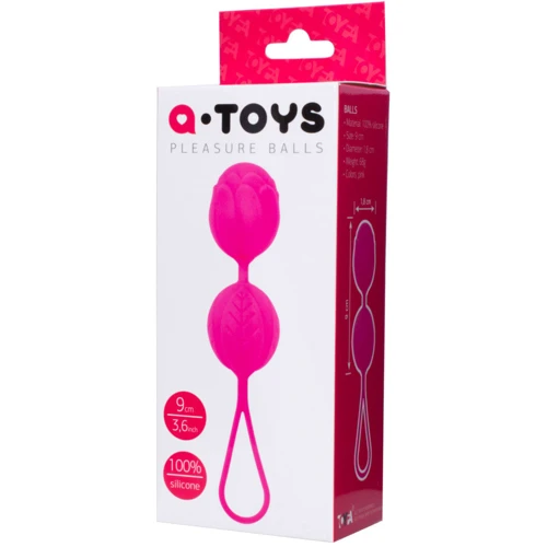Вагинальные шарики Toyfa A-Toys Pleasure Ball Рink