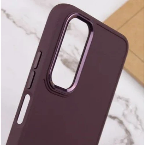 Чехол для телефонов TPU Case Bonbon Metal Style Plum for Samsung A145 Galaxy A14 4G/A146 Galaxy A14 5G: Цвет фиолетовый