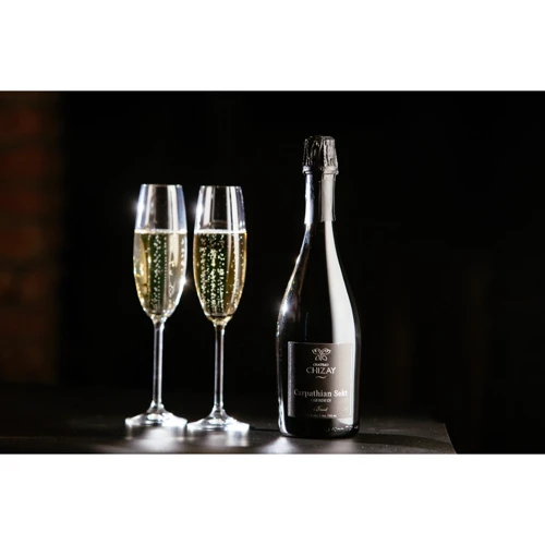 Игристое вино Chizay Carpathian Sekt Chersegi белое брют 0.75 (CHZ4820001633795) фото 4