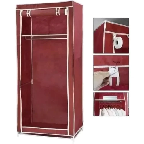 Шкаф Stenson раскладной 75х45х150 см (R30899 wine red) фото 3