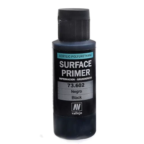 Акрил-поліуретанова ґрунтовка Vallejo Black Primer 60 мл (VLJ73602)