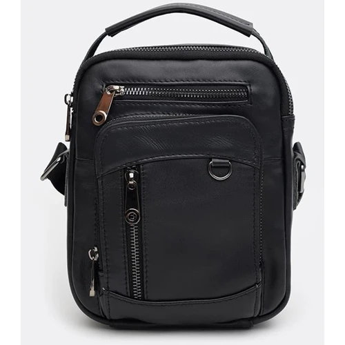 Мужская сумка через плечо Keizer черная (K16024bl-black): Пол Мужской