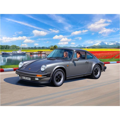 Сборная модель-копия Revell набор Автомобиль Porsche 911 Carrera 3.2 Coupé уровень 3 масштаб 1:24 (RVL-67688): Масштаб 1:24