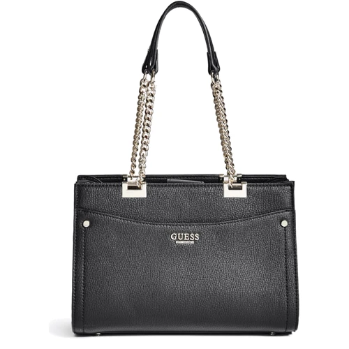 Жіноча сумка каркасна GUESS чорна (885503044603)