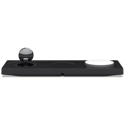 Зарядное устройство Belkin Wireless Charger Base Station Black (WIZ016VFBK) for iPhone 16 I 15 I 14 I 13 I 12 series, Apple Watch and Apple AirPods: Количество USB-портов нет