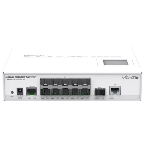 Маршрутизатор Wi-Fi Mikrotik CRS212-1G-10S-1S+IN