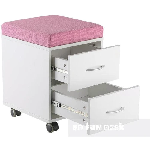 Детская тумбочка FunDesk SS15W Pink фото 2