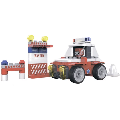 Конструктор PAI BLOKS BLK Police Car 59 деталей