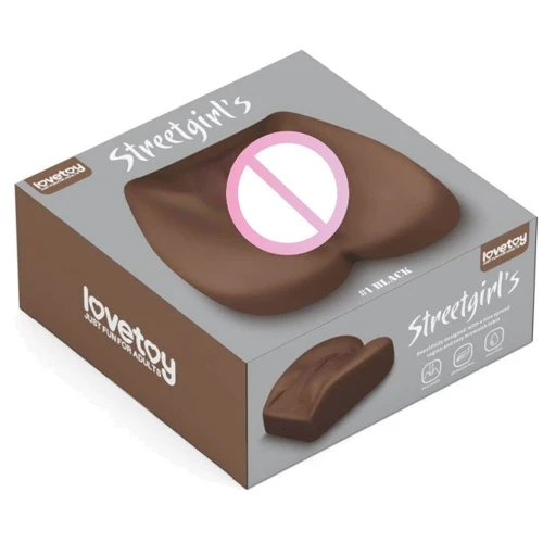 Мастурбатор вагіна та анус LoveToy Streetgirl's #1 Black