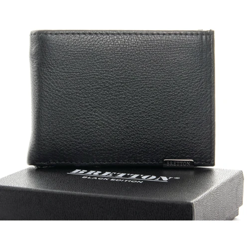 Мужское портмоне Bretton черное (168-24A black)