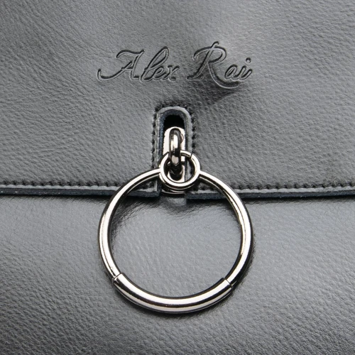 Жіноча сумка каркасна Alex Rai чорна (08-4 9921 black): Тип Сумки