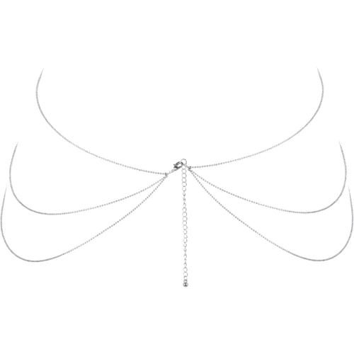 Цепочка для тела Bijoux Indiscrets Magnifique 8 Body Chain — Silver
