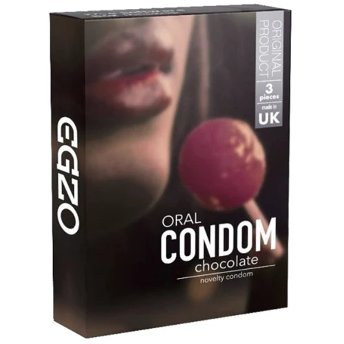 Оральные презервативы EGZO Chocolate со вкусом шоколада: Тип Ароматизированные