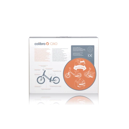 Беговел Colibro Ciao R/CO/MW Milky white белый: Производитель Colibro
