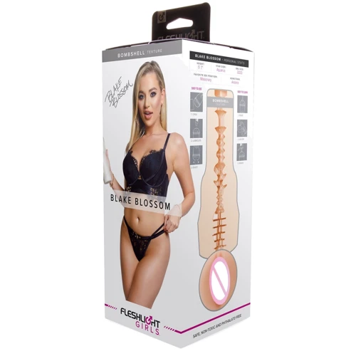 Мастурбатор Fleshlight Girls: Blake Blossom – Bombshell, со слепка вагины, очень нежный