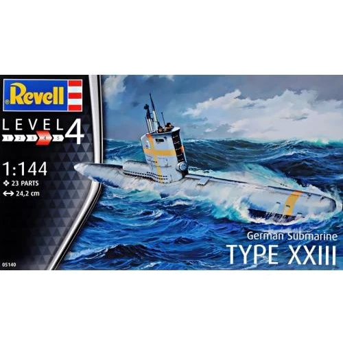 Модель Revell Подводная лодка German Submarine Type XXIII 1:144 (5140)