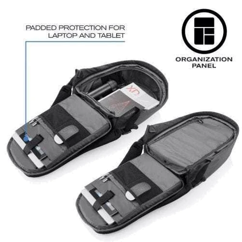 XD Design Bobby Tech Anti-Theft Backpack Black (P705.251) for MacBook Pro 15-16" фото 12