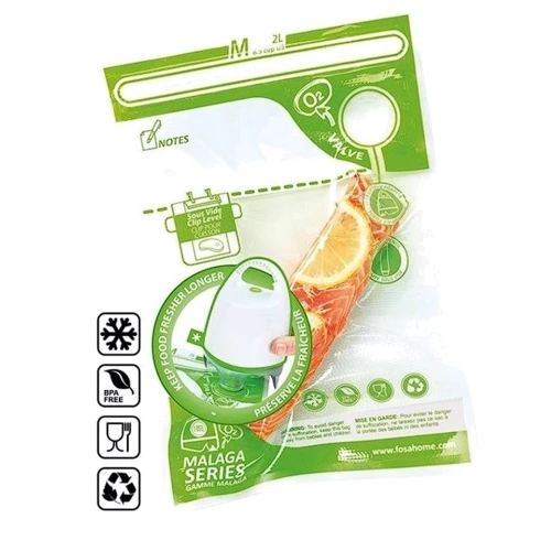 

Пакеты для вакууматора Fosa VB10163 8х12 см 16 шт