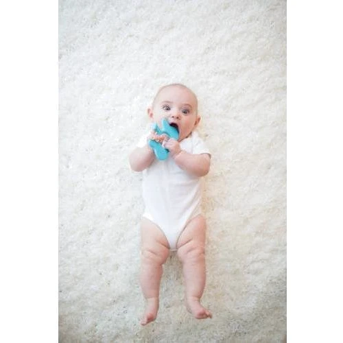 Прорізувач для зубів Слоненя, колір блакитний (TE002-P2)