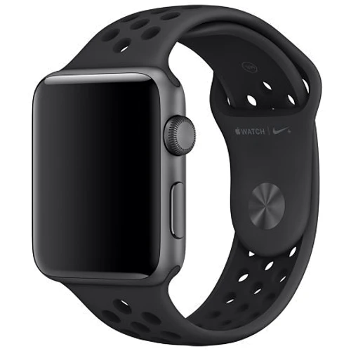 Аксесуар для Watch Apple Sport Band Nike Anthracite/Black (MQ2K2/MTMP2) for Apple Watch 38/40mm