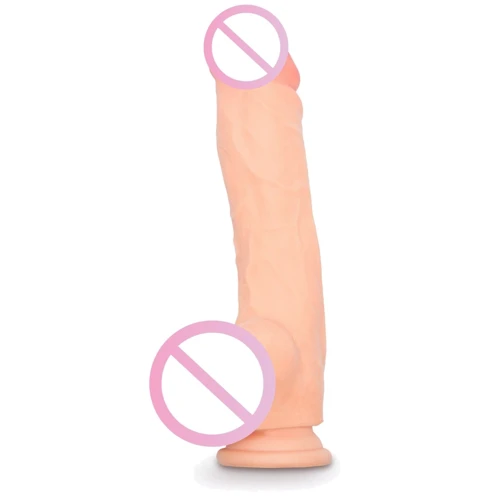 Фалоімітатор з киберкожи Пікантні Штучки, 20x5 см