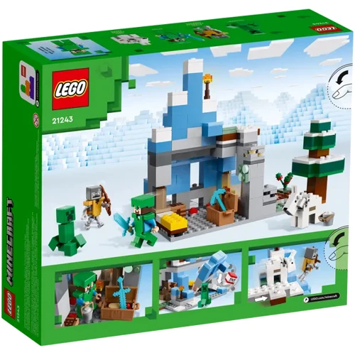 Конструктор LEGO Minecraft Заледенілі вершини (21243) фото 7