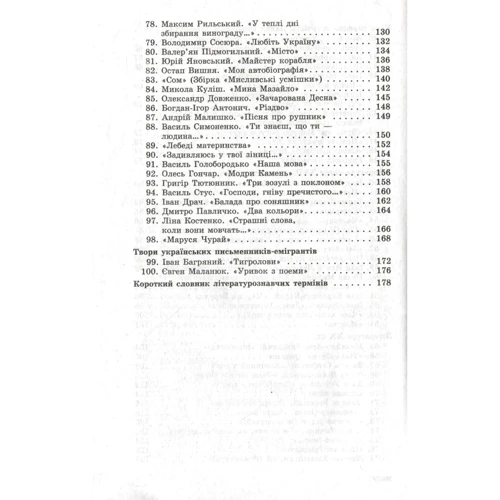 Л. Копієвська, В. Приходько: 100 тем. Українська література. Все для підготовки до ДПА та ЗНО: Кількість сторінок 192