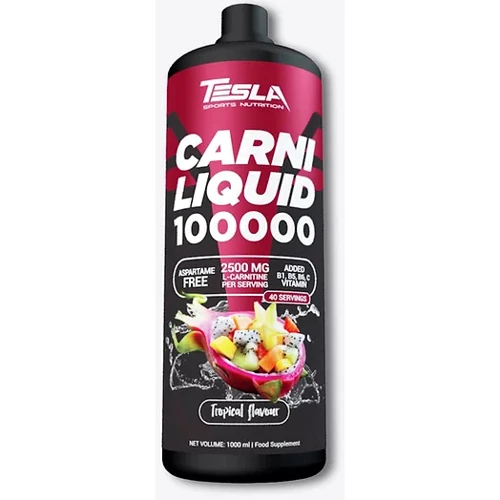 Жиросжигатель Tesla Nutrition Carni Liquid 100000 1000ml / 40 servings / Tropical