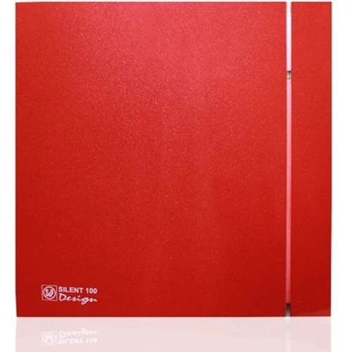 Витяжний вентилятор Soler & Palau SILENT-100 CZ RED DESIGN 4C: Тип осьової