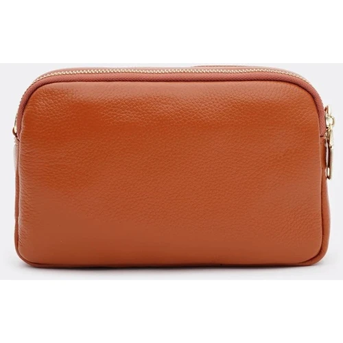 Женская сумка через плечо Borsa Leather коричневая (K11906br-brown): Тип Сумки