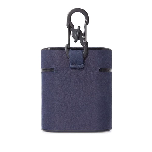 Чехол для наушников Decoded Leather Case Indigo Blue (D9APC2NY) for Apple AirPods: Особенности С карабином