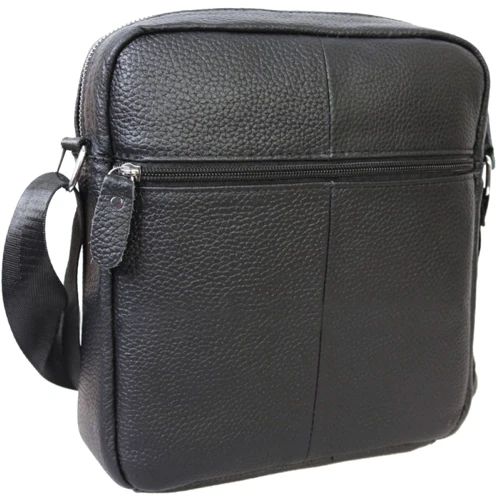 Мужская сумка планшет Borsa Leather черная (10m8215-black): Страна производитель Тайвань