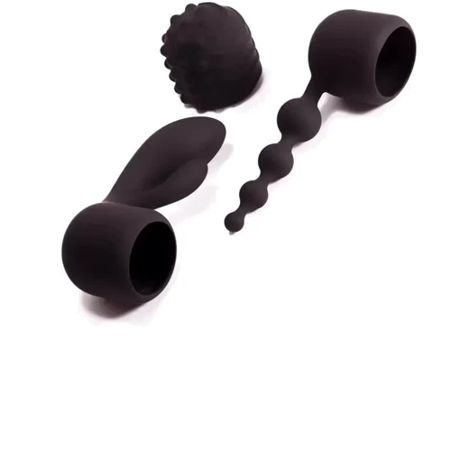 Вибромассажер с насадками Pornhub Supercharge Wand Set