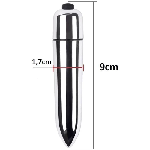 Мини вибратор (вибропуля) XESE BV05 Silver