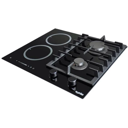 Варочная поверхность VENTOLUX HG622 B9G CS I (BK): Расположение панели Спереди посередине